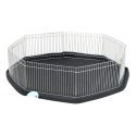 Pet Playpen Mesh Fabric Top Cover, Provide Shaded Areas for Pets and Protect from UV/Rain, Fits All 24 Inch Play Pen - Type 2