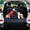 Car Seat Cover Dog Car Mat Waterproof Pet Dog Carrier Cars Rear Back Seat Mat Hammock Cushion Protector 600D Oxford