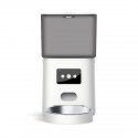 6L Smart Dog Feeder for Automatically Feeding by Schedule Cat Puppy Bowl Pet Supplies Recording Timing Food Dispenser - Wifi Ver
