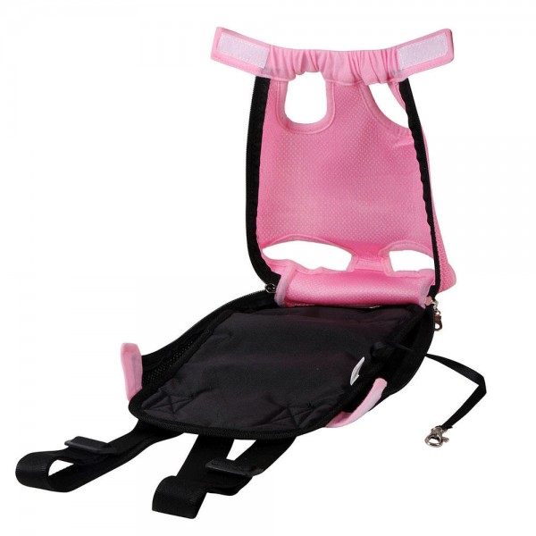 Multicolor Pet Carrying Backpack Pet Outdoor Chest Bag Travel Portable Backpack - S #02