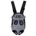 Multicolor Pet Carrying Backpack Pet Outdoor Chest Bag Travel Portable Backpack - S #02