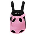 Multicolor Pet Carrying Backpack Pet Outdoor Chest Bag Travel Portable Backpack - S #02