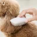 Jordan&amp;Judy Pet Dog Silicone Comb Hair Removal Brush Smooth Surface Easy Cleaning From  - Oval