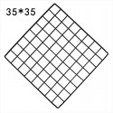 Pet Iron Fence House Foldable DIY Playpen Iron Fence Kennel Exercise Training Space For Cat Dog - With door White