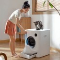 Smart Cat Toilet Automatic Deodorization Self Cleaning Cat Toilet EnClosed Pet Tray Cat Litter Box Automatic Smart APP Remote Sa