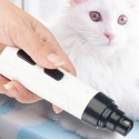 Dog Cat Nail Trimmer ABS Double Speed Smart Real-time Control Animal Nail Polisher Pet Cleaning Supplies Animal Grooming Trimmer