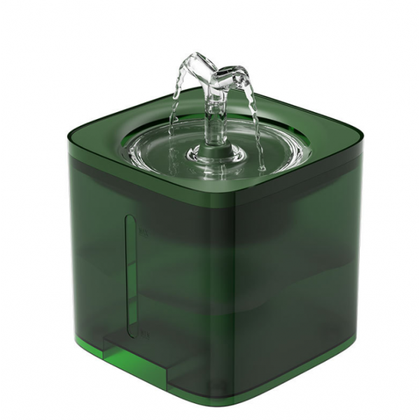 2L WF070 Smart Pet Water Dispenser 2 flows Fountain Automatic Water Off Power Off Silent System Dog Cat Supplies Puppy Drinking 