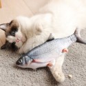 Jeteven Cat Clownfish Carp with Catnip Charging Cable Catnip Puppy Toy Pet Supplies Dog Playing - #1
