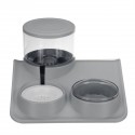 Pet Waterer Multi Layer Filter Sealed Cat Bowl 2L Pet Bowl for Automatic Cat Drinking and Feeding Device Automatic Dog Feeder - 