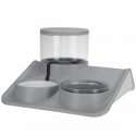Pet Waterer Multi Layer Filter Sealed Cat Bowl 2L Pet Bowl for Automatic Cat Drinking and Feeding Device Automatic Dog Feeder - 
