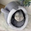 S/M/L Winter Warm Washable Round Soft Pet Warm Mat Sleeping Bed Mat Comfortable Cotton Velvet Round Design Suitable for Small An