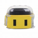 Multi-function Pet Carrier Backpack Waterproof Oxford Cloth for Cat Dog Puppy Supplies Travel Portable -  Red NO USB