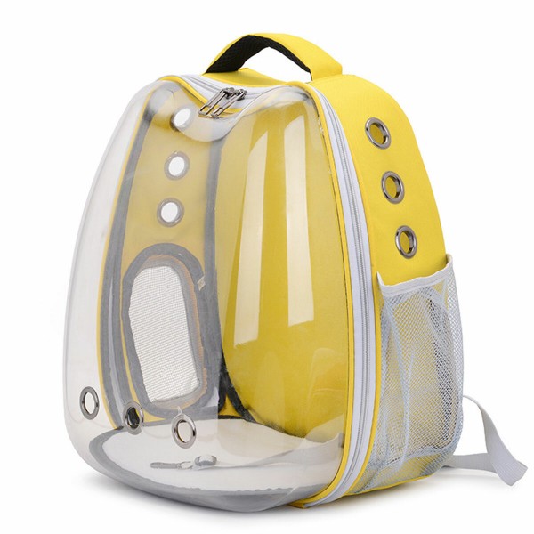 Multi-function Pet Carrier Backpack Waterproof Oxford Cloth for Cat Dog Puppy Supplies Travel Portable -  Red NO USB