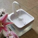2L Pet Cat Water Fountain USB Automatic Cat Water Dispenser Feeder Bowl LED Light Smart for Dog Drinking Pet Drinking Feeder Act