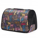 Expandable Pet Carrier Dog Cat Folding Travel Carry Bag Portable Airline Approved Pet Carrier - #05