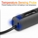 50/100/200/300/500W 18-34℃ Tank Fish Automatic Thermostat Digital Display Aquarium Accessories - 100W AU Plug