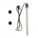 25W-500W Aquarium Submersible Tank Fish Heater Stainless Steel Heating Rod Water Thermostat - 100W AU Plug