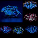 Silicone Glowing Artificial Fish Tank Aquarium Coral Plants Ornament Underwater Pets Decor - Pink