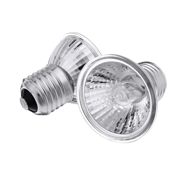 AC220V 25W 50W 75W UVA+UVB Emitter Heater Incubator Reptile Heat Light Lamp Pet Bulb - 25W