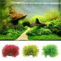 Artificial Grass Aquarium Decor Water Weeds Ornament Plant Fish Tank Decorations &amp; Ornaments - Yellow