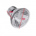 AC220V 25W 50W 75W UVA+UVB Emitter Heater Incubator Reptile Heat Light Lamp Pet Bulb - 25W
