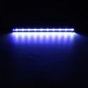 UK AU plug 110-240V 2.5W 38cm 2W 5050 21led Aquarium lamp Aquatic animals box diving lights waterproof IP68 glass material with 