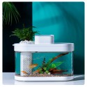 Descriptive Geometry DESGEO C180 9L Aquarium Pro Smart Feeder 7 Colors LED Light Self-Cleaning High Efficiency Filtration Mini A