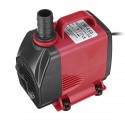 220-3000 LPH Submersible Water Pump Fish Pond Aquarium Tank Fountain Pump Feature Aquarium Water Pump - 3W  Red