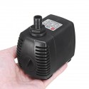 220-3000 LPH Submersible Water Pump Fish Pond Aquarium Tank Fountain Pump Feature Aquarium Water Pump - 3W  Red