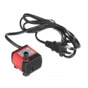 220-3000 LPH Submersible Water Pump Fish Pond Aquarium Tank Fountain Pump Feature Aquarium Water Pump - 3W  Red