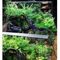 4PCS Stainless Steel Aquarium Stand For Aquatic High LED Light Lamp Tank Holder Bracket Support