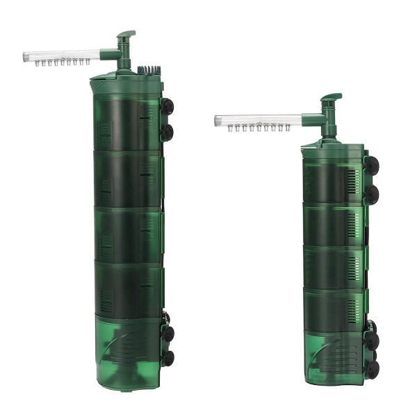 3 in 1 Aquarium Internal Filter Submersible Fish Tank Water Circulation Pump Aquarium Air Pump - #1