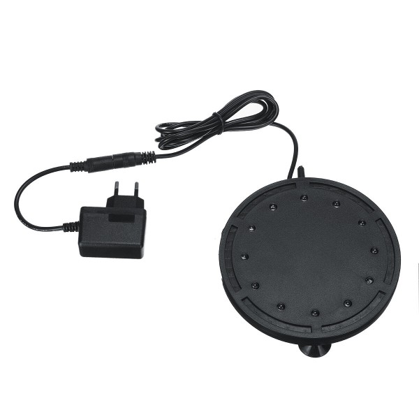 12 RGB LEDs Underwater Submersible Tank Fish Light Color Changing Air Bubble Light Waterproof Aquarium Lamp Oxygen Maker - 10.5c