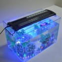 12V 25W 129 LEDs Aquarium Light 30-90cm Lighting Full Spectrum Fish Plant Tank Bar LED Lamp Pet Supplies - 30cm EU Plug