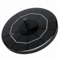 8-in-1 Solar Bird Water Fountain Set, 3.5W Circle Solar Floating Pump Built-in 1600mAH Battery for Working at Cloudy or Night, S