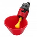 Plastic Poultry Water Drinking Cup Chicken Hen Bird Automatic Drinker Pigeons Quails Birds Chickens Supplies