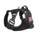 Daily Walking Outdoor Activities S/M/L/XL Pet Dog Harness Front Clip Reflective Explosion-proof Rushing Oxford Padded Soft Vest 