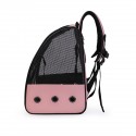 Bird Parrot Carrier Breathable Travel Cage Carrying Backpack Pet Supplies Shoulder Bag - BLack