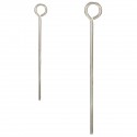 12/20Cm Stainless Steel Small Parrot Toys Kabob Food Stick Scooter Fruit  - 20cm