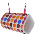 Small Pet Warm Tunnel Hammock Hanging Bed Ferret Rat Cages For Hamsters Chinchillas Tubo Hamster Hedgehog Cage Pet House - S #01