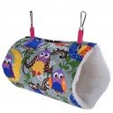 Small Pet Warm Tunnel Hammock Hanging Bed Ferret Rat Cages For Hamsters Chinchillas Tubo Hamster Hedgehog Cage Pet House - S #01