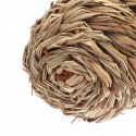 Mini Hanging Humming Bird House Hand Woven Straw Rope Pet Hamster