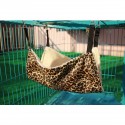 Hamster Hammock Sofa Kennel for Winter Warm Sleeping Bag Long Plush Puppy Cushion Washable Mat Pad Portable Pet Supplies Calming