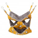 Pet Warmer Hammock Small Animal Hamster Swing Bed Hang House Toy - S 1 Layer #1