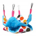 Pet Hamster Birds Hammock Double Layer Squirrel Hanging Bed House Cute Mezzanine Hanging Bed - A