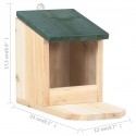   47231 Outdoor Squirrel Houses 4 pcs Firwood Pet Supplies Dog House Pet Home Cat Bedpen Fence Playpen