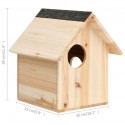   314821 Outdoor Squirrel House Solid Firwood 26x25x29 cm Pet Supplies Dog House Pet Home Cat Bedpen Fence Play