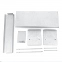 8.2L Automatic Aluminium Chicken Treadle Feeder Self Opening
