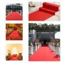 Large Red Carpet Wedding Aisle Floor Runner Hollywood Award Party Decor 65/32ft - 10M