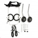 Pet Dog Wheelchair for Handicapped Small Cat Scooter Run Walking Folding Chair Disabled Paralysis Puppy Cart Legs Support